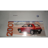 Folder Vw Gol Special 2001 Brochura Original Prospecto Volks