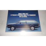 Folder Vw Parati Gls Brochura Prospecto Folheto Teste Senna