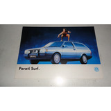Folder Vw Parati Surf 1995 Original Brochura Prospecto Volks