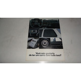 Folder Vw Voyage Super 1.6 1984 Brochura Prospecto Folheto