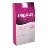 Folhas Prontas Cera Depilação Design Sobrancelhas Depilflax