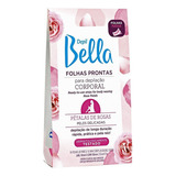 Folhas Prontas Corporal Depil Bella Pétalas De Rosas- 16 Fls