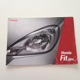 Folheto Ficha Técnica Honda Fit 2014 A196