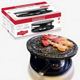 Fondue Carne 5 Peças Lugano Panela Suporte Base E Fogareiro