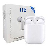 Fone Bluetooth Branco I12 Tws Lacrado