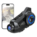 Fone Bluetooth Viva Voz Sem Fio Camera P/ Capacete Motoboy