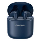 Fone De Ouvido Bluetooth 5.0 Par Sem Fio Duplo Gradiente Cor Azul