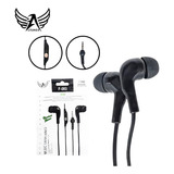 Fone De Ouvido Com Microfone Intra-auricular Cor Preto Cor D