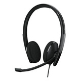 Fone De Ouvido Epos Ii Sennheiser Adapt 160 Usb Ii Com Fio,
