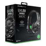 Fone De Ouvido Estéreo Lvl 50 Black Camo (pdp) Xbox One/series X