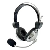 Fone De Ouvido Headphone Microfone Pc Telemarketing Headset