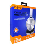 Fone De Ouvido Headset Sem Fio, Wireless Com Microfonebranco