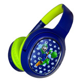 Fone De Ouvido Infantil Super Mário Bros Sem Fio Bluetooth