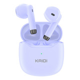 Fone De Ouvido Kaidi Bluetooth Tws Sem Fio Kd 771 Cor Lilás