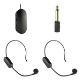 Fone De Ouvido Microfone Cabeça Alto-falante 2 Microfones