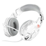 Fone De Ouvido Over-ear Gamer Com Fio Trust Carus Gxt 322 Snow Camo