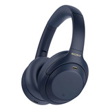 Fone De Ouvido Over-ear Sem Fio Sony 1000x Series Wh-1000xm4bm 92487235 Midnight Blue Com Luz Led