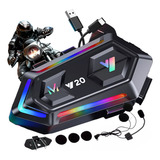 Fone De Ouvido Para Capacete Moto Intercomunicador Bluetooth