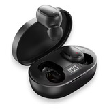 Fone De Ouvido Sem Fio Bluetooth 5.0 Lehmox E6s Cor Preto