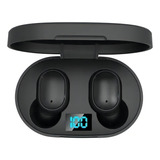 Fone De Ouvido Sem Fio E6s 5.0 Tws Preto