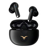 Fone De Ouvido Stage Hero6 Tws Com Cancelamento De Ruído Ativo Sem Fio Bluetooth 5.2 Com 4 Microfones Para Chamada 35h De Reprodução Ipx5 Cor Preto