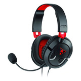 Fone De Ouvido Turtle Beach Recon 50 Switch Pc Pc Ps4 Xbox One, Cor Vermelha