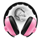 Fone De Proteção Auricular Infantil Anti-ruído Rosa