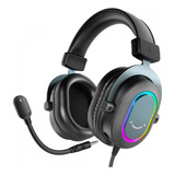Fone Headset Fifine Ampligame H6 Rgb 7.1 Surround Gamer Pret Cor Preto