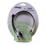 Fone Headset Gamer Microfone Compatível Com Xbox 360 Xd-563