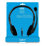 Fone Headset Logitech H111 -cor Preto