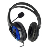 Fone Lehmox Ley-35 Headset Gamer Com Microfone Ps4 Xbox One Cor Preto