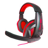 Fone Ouvido Headset Gamer Microfone Led P2 Usb + Adaptador