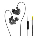 Fones De Ouvido Esportivos Intra-auriculares De Grafeno Dual
