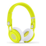 Fones Monster Beats By Dr. Dre - Branco Com Verde