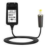 Fonte 12v 2a 24w Para Tv Portátil Tomate Mtm-1540