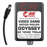 Fonte 12vac Para Video Game Antigo Odyssey Modelo Philips