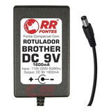 Fonte 9v Para Rotulador Brother Pt-h110 Pt-h75 Pt-m95