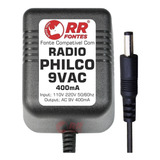 Fonte Ac 9v 9vac Para Rádio Relógio Philco Ph75 Bivolt