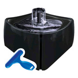 Fonte Bebedouro Gato Água Elétrica Bilvot + Rasqueadeira Cor Preto 127/220v
