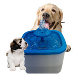 Fonte Bebedouro Para Pets Agua Filtro 1.2l Bomba Elétrica Cor Lilás 110v/220v
