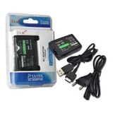 Fonte Bivolt + Cabo Usb Para Ps Vita Fat