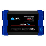 Fonte Carregador Automotivo Jfa 120a Storm Lite 12v Bivolt Cor Preto