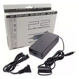 Fonte Carregador Tomada Playstation 2 Ps2 Bivolt + Cabo Voltagem De Entrada 110v/220v