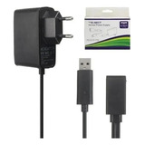 Fonte Compatível Kinect Usb Do Xbox 360 No Pc Adaptador