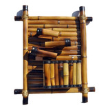 Fonte De Bambu Artesanal Com 3 Queda Dágua 