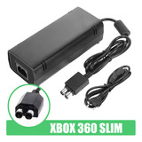 Fonte Para Xbox 360 Slim 2 Pinos Bivolt Cabo De Energia Bivolt De Entrada 110v/220v Alta Qualidade Lsec
