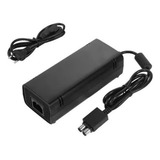 Fonte Para Xbox 360 Slim 2 Pinos Bivolt Cabo De Energia Voltagem De Entrada 110v/220v