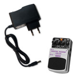 Fonte Pedal Behringer Digital Reverb / Delay Dr400 - R2513