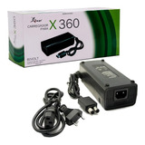 Fonte Xbox 360 Slim Bivolt Conector 2 Pinos + Cabo Energia