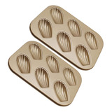 Forma De Bolo Madeleine Mold Crystally-2, Antiaderente Heavy